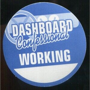 Vintage Dashboard Confessional Backstage Pass Working